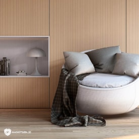 MDF Curupixa Ripado Deep Wood 2 Faces 2,75X1,85m - Guararapes