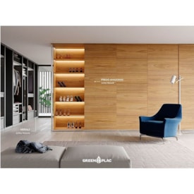 MDF Freijo Amazonas Natural 2 Faces 2,75X1,85m - Greenplac