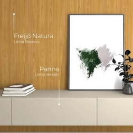 MDF Freijo Natura Reserva 2 Faces 2,75X1,85m - Fibraplac