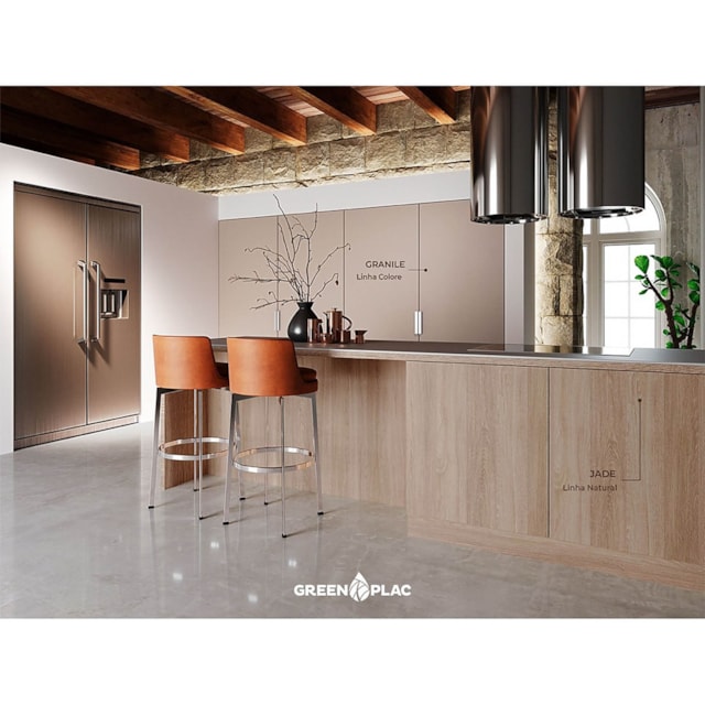 MDF Granille Toccare Colore 2 Faces 2,75X1,85m - Greenplac - foto 2