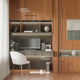 MDF Malaga Natural 2 Faces 2,75X1,85m - Greenplac