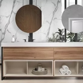 MDF Nogueira Cadiz Prisma 2 Faces 2,75X1,85m - Duratex