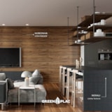 MDF Noronha Natural 2 Faces 2,75X1,85m - Greenplac - miniatura 2