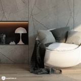 MDF Pietra Bronze Moderno 2 Faces 2,75X1,85m - Greenplac - miniatura 2