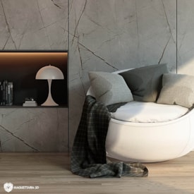 MDF Pietra Bronze Moderno 2 Faces 2,75X1,85m - Greenplac