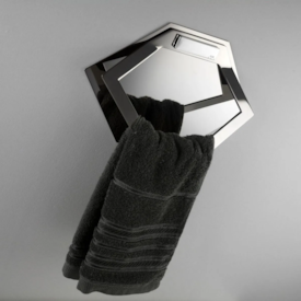 Módulo Toalheiro Argola Elemento Zen Inox Pol - Zen