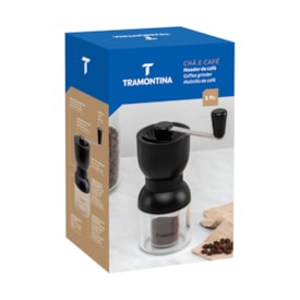 Moedor de Café Compacto com Moinho em Cerâmica - Tramontina Cor:Preto