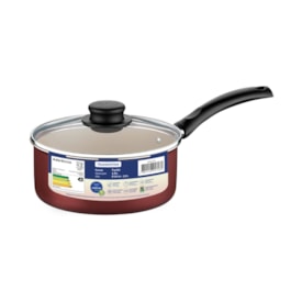 Panela Turim 18cm 2L Antiaderente Vermelha Tramontina