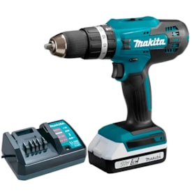 Parafusadeira 18V com 1 Bateria e Carregador HP488DW Makita