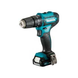 Parafusadeira de Impacto HP333DWYX3 + Aparador de Grama UR100DZX + Bateria 12V - Makita