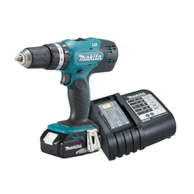 Parafusadeira e Furadeira de Impacto a Bateria 18v Dhp453x10 - Makita