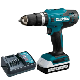 Parafusadeira/Furadeira de Impacto 18V com Bateria HP488DW