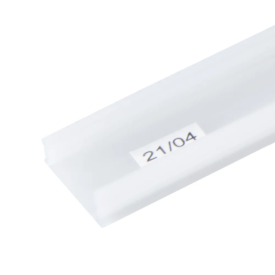 Perfil Abs Branco Leitoso 2,1x17,1x3000mm - Base