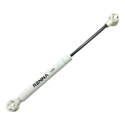 Pistão á Gás Força Normal Branco - Renna