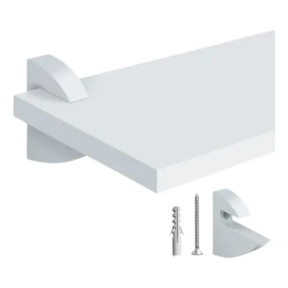 Prateleira Branca 1,2x20x Suporte Me Leve - Prat-k - miniatura 4