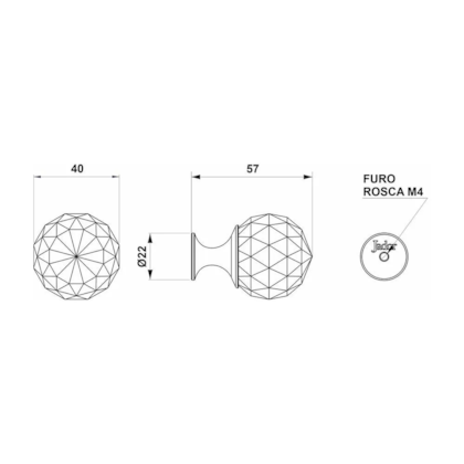 Puxador Ball - Jador