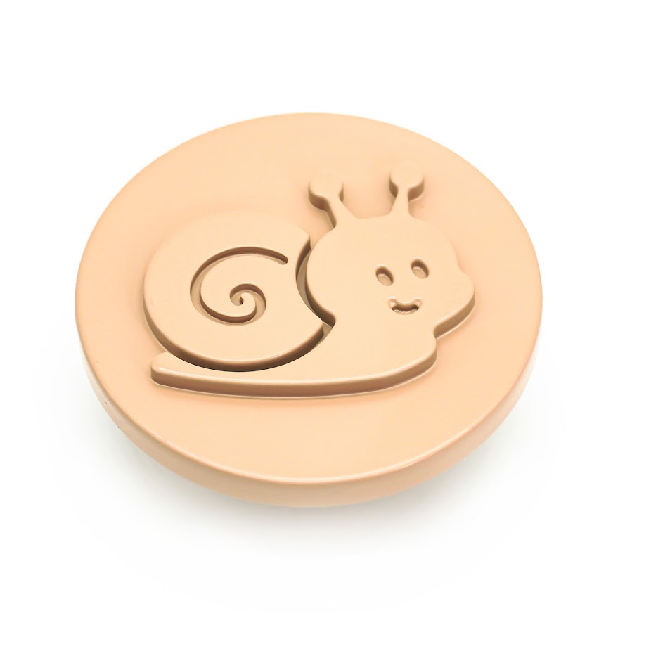 Compre Puxador Coin Caracol M Damasco - Zen com Qualidade | GMAD