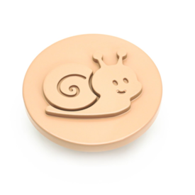 Puxador Coin Caracol M Damasco - Zen