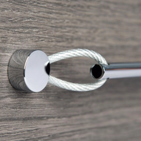 Puxador Oriente 224mm Cromo - Zen