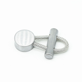 Puxador Oriente Ponto Esc. com Espia - Zen