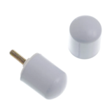 Puxador para Box Alumínio Branco - Bemfixa - miniatura 3