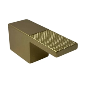 Puxador Santa Fé Ponto Granado Dourado Matte - Zen