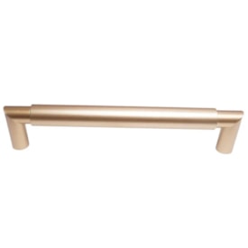 Puxador Tellus Dourado Matte 160mm - Zen