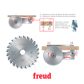 Riscador p/ Seccionadora Horizontal LI25M41CE3 110mm - Freud