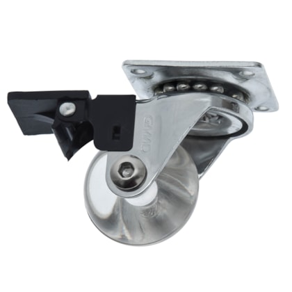 Rodízio de Silicone - com Freio - GMAD