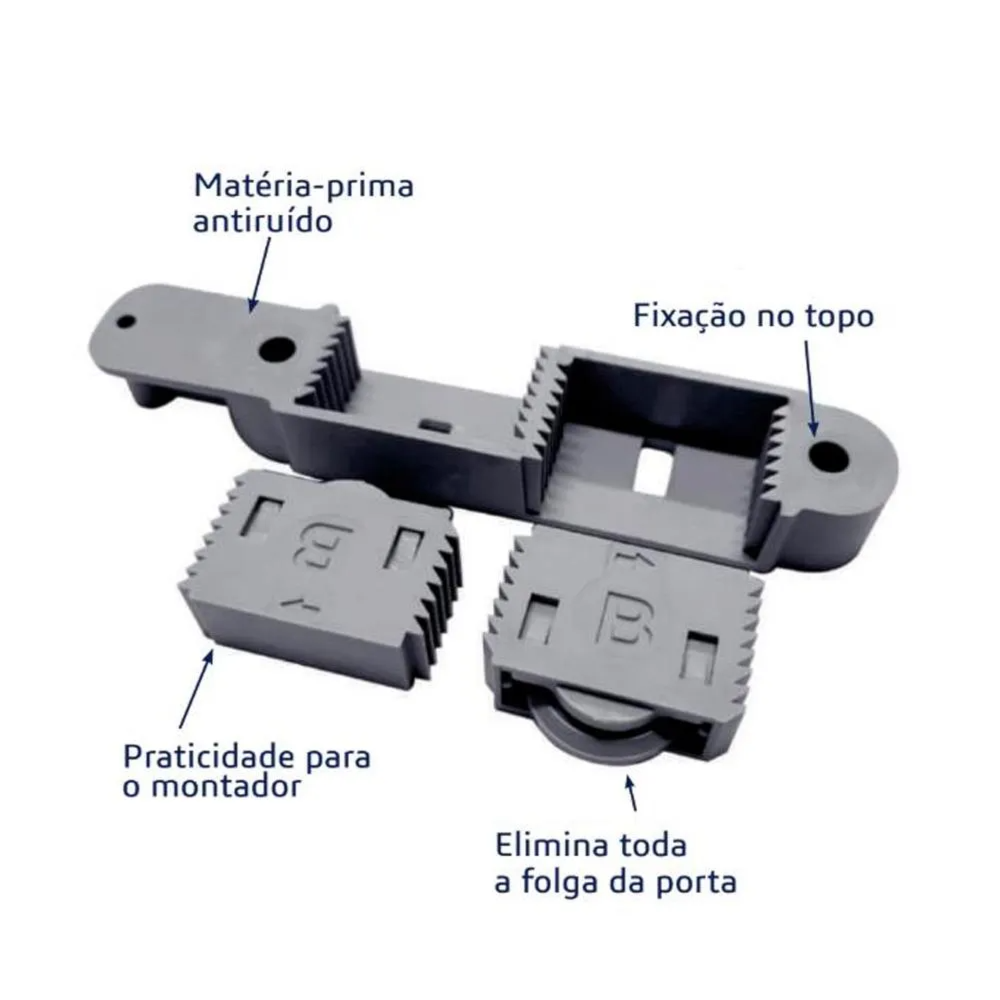 Compre Roldana JP360 + Guia Universal Folga Zero - Joelini com