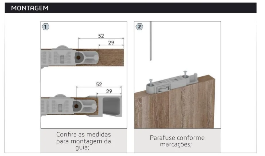 Compre Roldana JP360 + Guia Universal Folga Zero - Joelini com