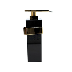 Saboneteira Soul Liquida Fixa Red Gold/preto - Zen