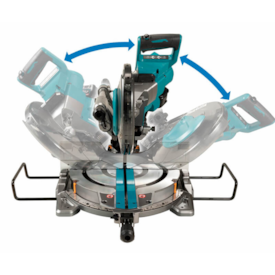 Serra De Esquadria 255mm a Bateria 40V Ls004Gz - Makita