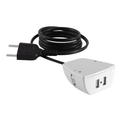 Tomada Sonic 2 Usb Fixo - Cabo 1,7m - QT MOV