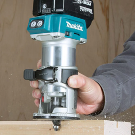 Tupia 6 e 8mm 18v com 4 Bases Drt50rmjx3 - Makita