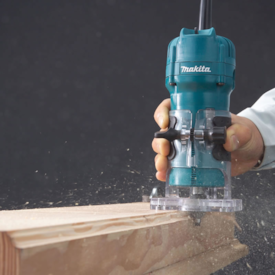Tupia 6mm/1/4" com Base Articulada 530W 127V 3709 - Makita